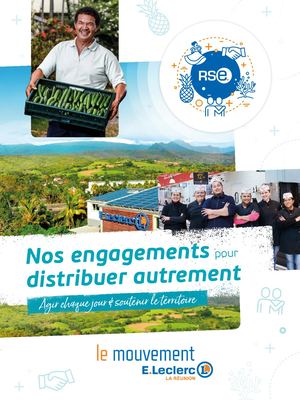 E. Leclerc La Réunion : nos engagements pour distribuer autrement !