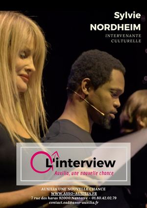 Iterview Sylvie Nordheim - intervenante culturelle en prison