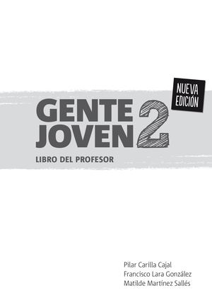 Poradnik Nauczyciela Gente Joven 2