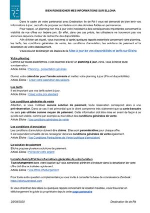 BIEN RENSEIGNER MES INFORMATIONS SUR ELLOHA