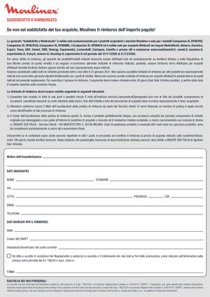 Moulinex Soddisfatti O Rimborsati Modulo Companion Xl