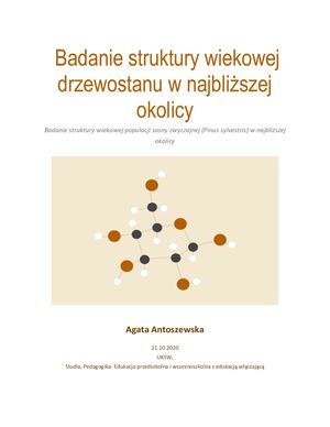 Badanie Struktury Wiekowej Drzew