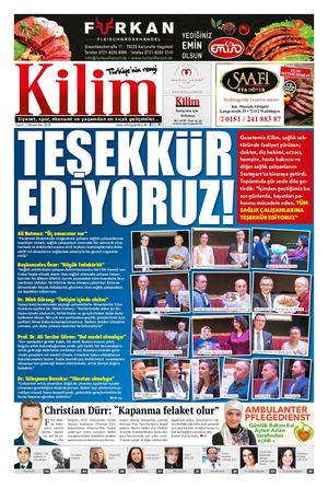 Kilim Kasım / November 2020