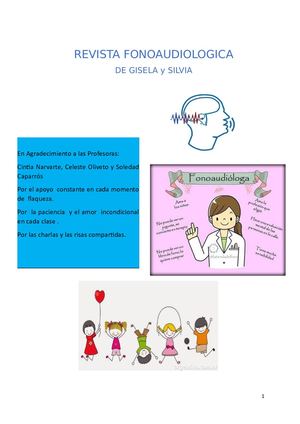 REVISTA FONOAUDIOLOGICA