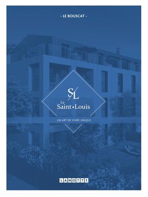 Le St Louis à Le Bouscat (33) - Programme immobilier neuf - Lamotte