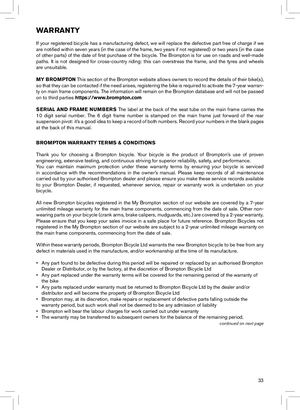 Warranty Terms and Conditions