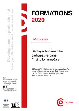 [Ocim] Déployer la démarche participative dans l'institution muséale