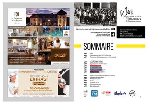 Brochure Lycée hôtelier Raymond Mondon à Metz