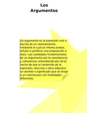 Diario De Aprendizaje El Cuento Y El Argumento
