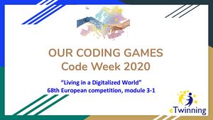 Our Coding Games Code Week 2020