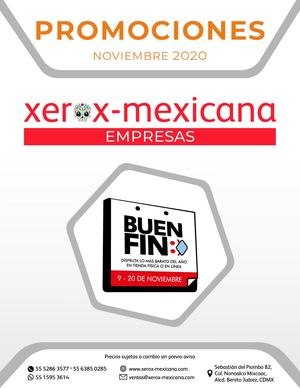 Catálogo Xerox Noviembre Buen Fin 2020