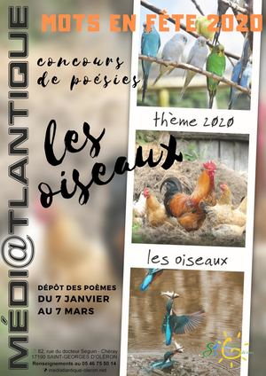 Concours de poésies "Mots en fête" 2020