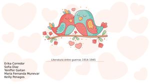 Literatura Entre Guerras