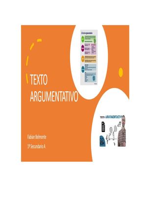 Texto Argumentativo Basado En Ejemplos Y Cuentos Cortos Fabian Belmonte