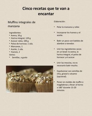 5 recetas