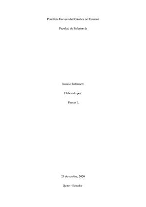 Proceso Enfermero