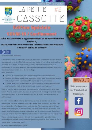 La Petite Cassotte #2 - Spéciale Covid 19