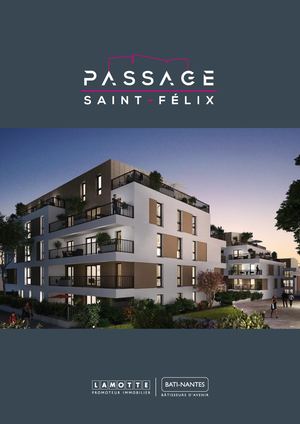 Passage St Felix à Nantes (44) - Programme immobilier neuf - Lamotte