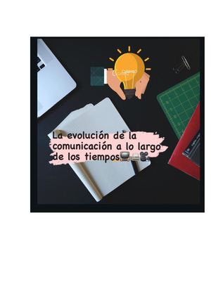 La Evolucion De La Comunicacion Convertido