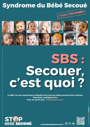 Affiche Stop Bébé Secoué
