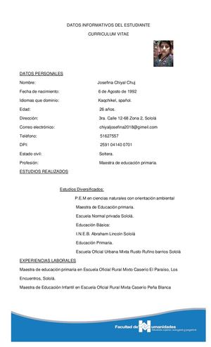 Portafolio Estudiantil