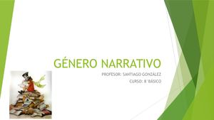 Género Narrativo