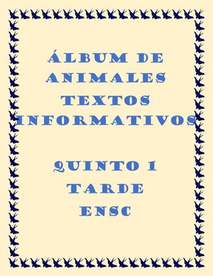 Album De Animales