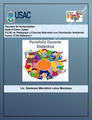 Didáctica Portafolio