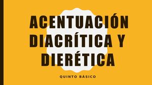 Reglas De Acentuación