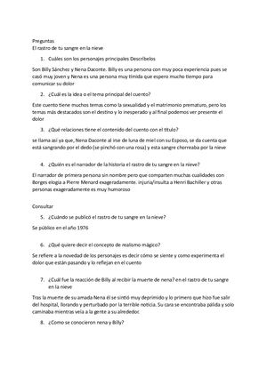 Trabajos De Español