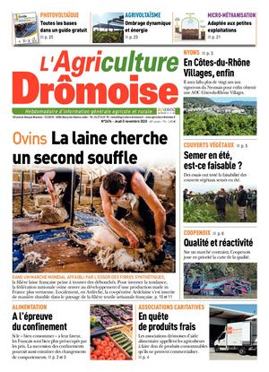 Journal L'Agriculture Drômoise n°2476 Sem45