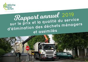 Rapport d'activité Ardèche Rhône Coiron Dechets 2019