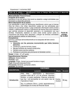 Guión Primaria 5° 6° Psoc Sesión 26 5 Nov