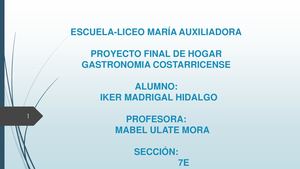 Proyecto Final De Hogar Iker Madrigal Hidalgo 7e