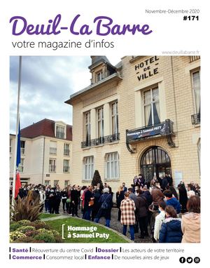 Deuil-La Barre Votre magazine d'infos / N°171 / Novembre-Décembre 2020