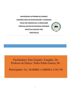 Portafolio Trabajo Final Práctica Docente