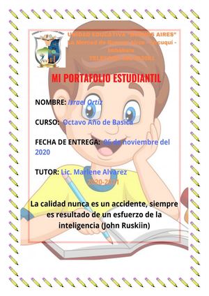 Portafolio De Proyectos Israel