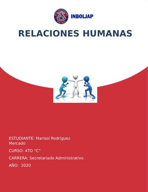 Portada De Word Color Rojo Y Blanco