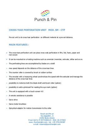 Cross Tear Perforation En