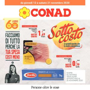 Volantino Conad Toscana Nord Ovest 12 Novembre 25 Novembre