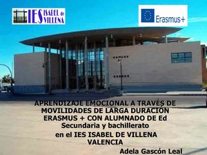 PDF- Aprendizaje Emocional A Través De Movilidades De Larga Duración Erasmus + Con Alumnado De Ed Secundaria Y Bachillerato