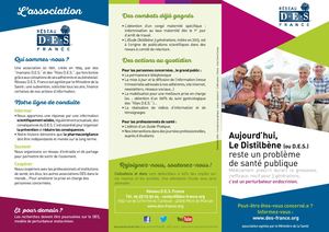 Distilbène - Depliant Association Réseau D.E.S. France Mars18