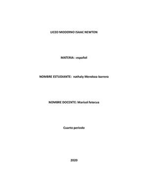 Libro De Investigaciones De Español 4 Periodo2