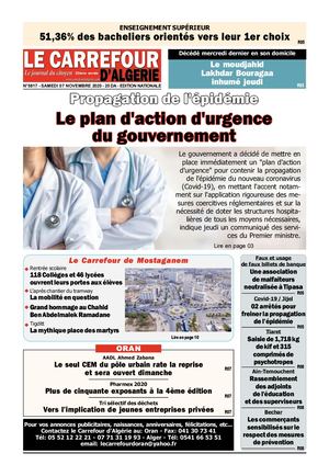 Le Carrefour D'algerie Du 07 Novembre 2020