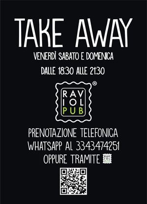 Menù Take Away RaviolPub!