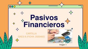 Pasivos Financieros