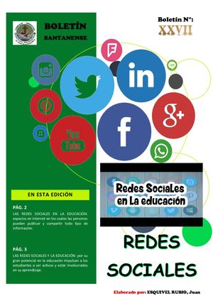 BOLETÍN REDES SOCIALES