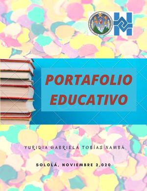 Portafolio Integrado 2,020 Pdf
