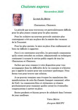 Ch Exp Novembre 2020