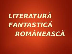 Literatura Fantastica